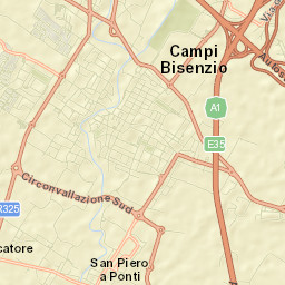 Campi Bisenzio Street Map