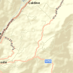 Pian di Mugnone Street Map