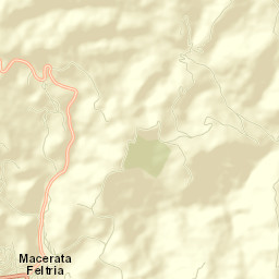 Macerata Feltria Street Map