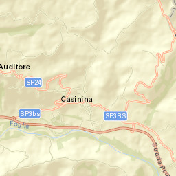 Casinina Street Map
