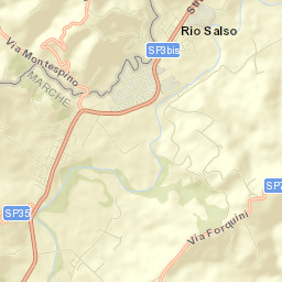 Rio Salso-Case Bernardi Street Map