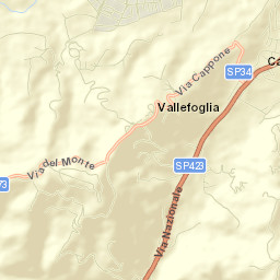 Colbordolo Street Map