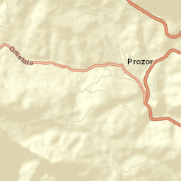 Prozor Street Map