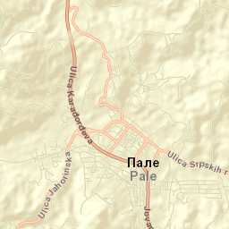 Pale Street Map
