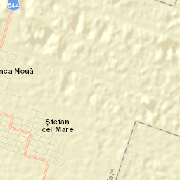 Comuna Ştefan cel Mare Street Map