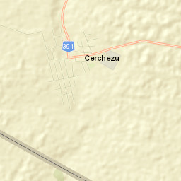 Cerchezu Street Map