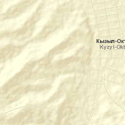 Kyzyl-Oktyabr’skiy Street Map