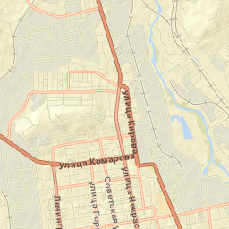 Ussuriysk Street Map