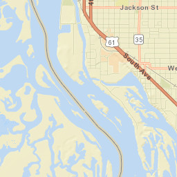 La Crosse Street Map