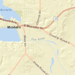 Montello Street Map