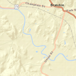 Brandon Street Map