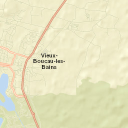 Vieux-Boucau-les-Bains Street Map