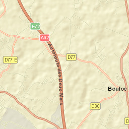 Bouloc Street Map