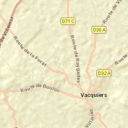 Vacquiers Street Map