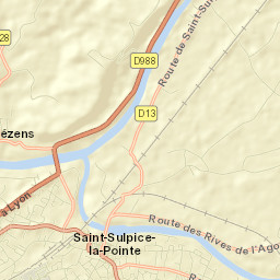 Saint-Sulpice-la-Pointe Street Map