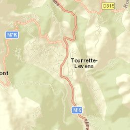 Tourrette-Levens Street Map