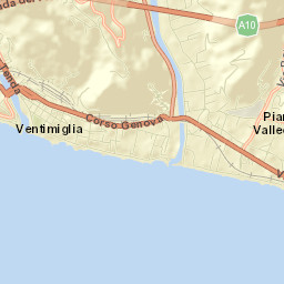Ventimiglia Street Map