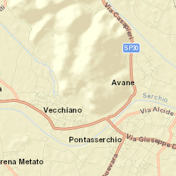 Avane Street Map