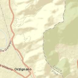 Orzignano Street Map