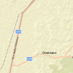 Orentano Street Map