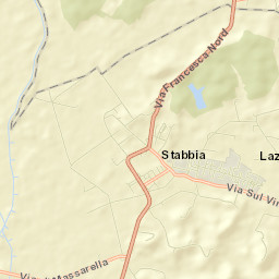 Stabbia Street Map