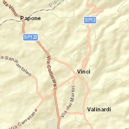 Vinci Street Map