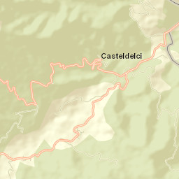 Casteldelci Street Map