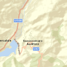 Mercatale Street Map