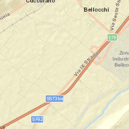 Bellocchi Street Map