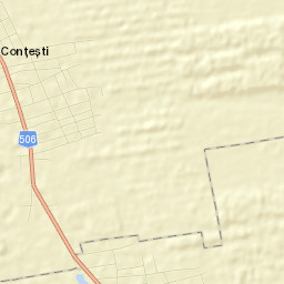 Comuna Conţeşti Street Map