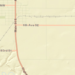 Winnebago Street Map
