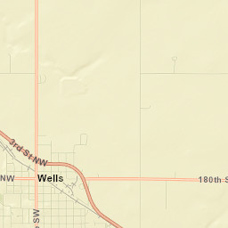 299 North Broadway, Wells, MN 56097, USA Street Map