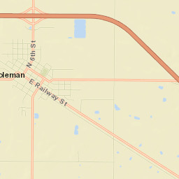 Coleman Street Map