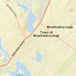Moultonborough Street Map