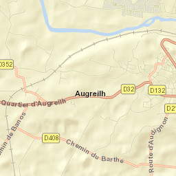 Saint-Sever Street Map