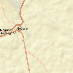 Nogaro Street Map