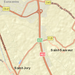 Saint-Sauveur Street Map
