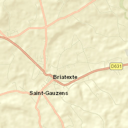 Briatexte Street Map
