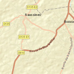 Boisseron Street Map