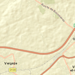 Vestric-et-Candiac Street Map