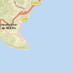 Roquebrune-Cap-Martin Street Map