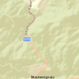 Montemignaio Street Map