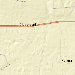 Ciuperceni Street Map