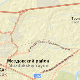 Mozdok Street Map