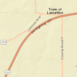 Lamartine Street Map