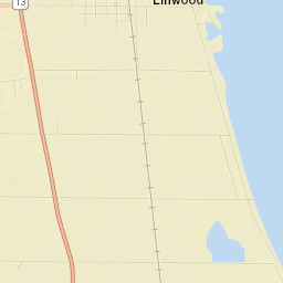 Bay County Street Map