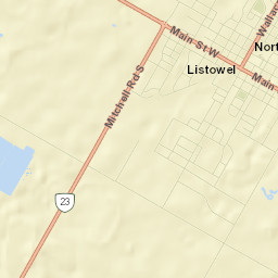 North Perth Street Map