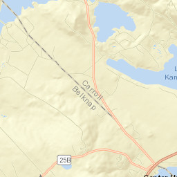 Center Harbor Street Map