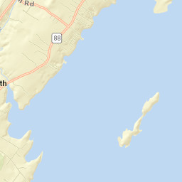 Falmouth Foreside Street Map