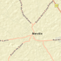 Merville Street Map
